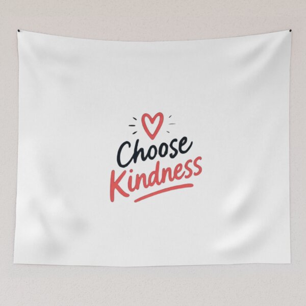 Item preview, Choose Kindness Positive Inspirational Quote designed and sold by Stefan Manuel.