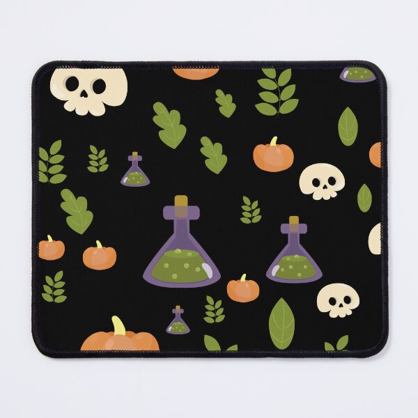Item preview, Cute Halloween Witch Potion Bottle Skull Pumpkin designed and sold by FestivityFinds.