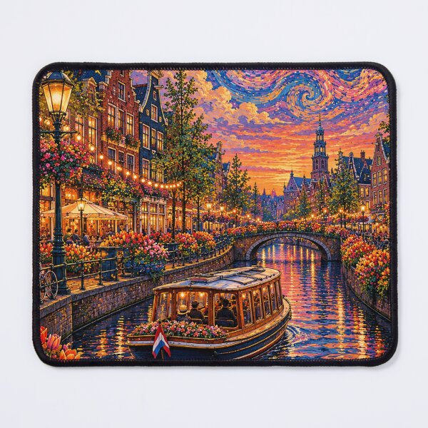 Item preview, Twilight Tulip Canal Journey designed and sold by marbelelunar.