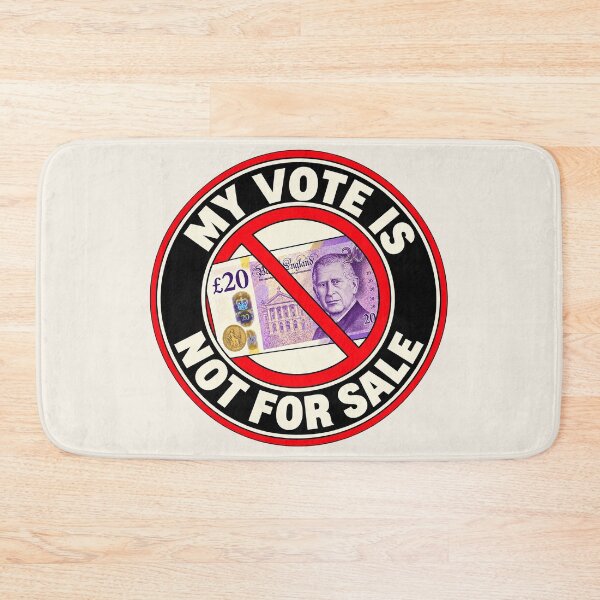 Item preview, ⭐ MY VOTE IS NOT FOR SALE COLLECTION ⭐- GBP - POUND - Charles III Version designed and sold by WheelieGdArt.