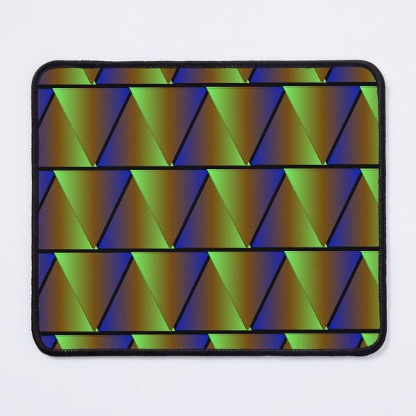 Item preview, Geometric Triangles Abstract Pattern Earthy Tones designed and sold by István Beresnyák.