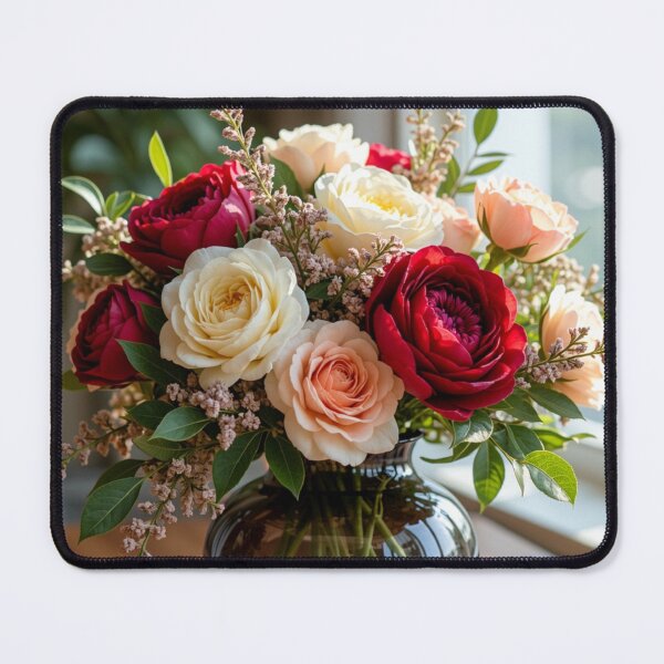 Item preview, Romantic Rose Bouquet - Elegant Floral Home Decor designed and sold by nhk999.