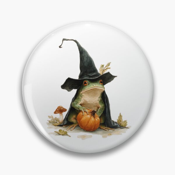Item preview, Frog Witch designed and sold by Helenaphotoart.