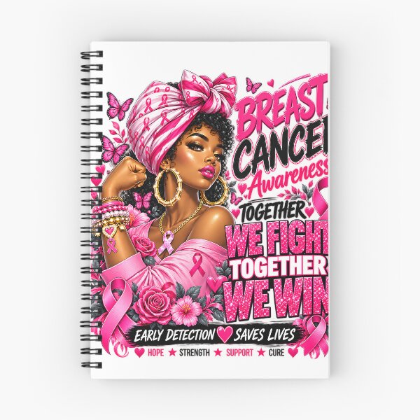 Item preview, Breast Cancer Awareness Black Woman Pink Ribbon Fight designed and sold by VGAfanatic.