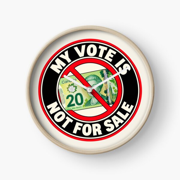 Item preview, ⭐ MY VOTE IS NOT FOR SALE COLLECTION ⭐- CAD - Canadian Dollar designed and sold by WheelieGdArt.