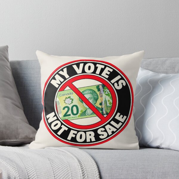 Item preview, ⭐ MY VOTE IS NOT FOR SALE COLLECTION ⭐- CAD - Canadian Dollar designed and sold by WheelieGdArt.