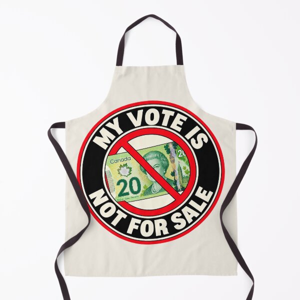 Item preview, ⭐ MY VOTE IS NOT FOR SALE COLLECTION ⭐- CAD - Canadian Dollar designed and sold by WheelieGdArt.