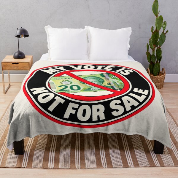 Item preview, ⭐ MY VOTE IS NOT FOR SALE COLLECTION ⭐- CAD - Canadian Dollar designed and sold by WheelieGdArt.
