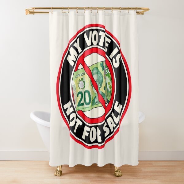 Item preview, ⭐ MY VOTE IS NOT FOR SALE COLLECTION ⭐- CAD - Canadian Dollar designed and sold by WheelieGdArt.