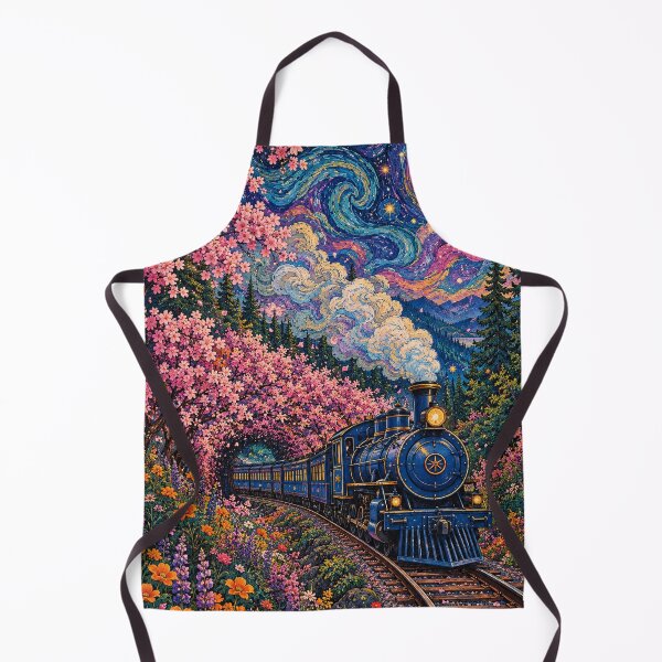 Item preview, Blossom Express Through the Mountain designed and sold by marbelelunar.