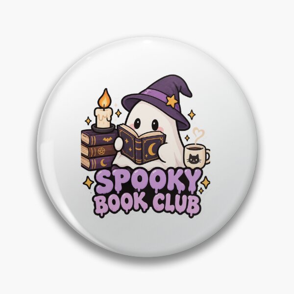 Item preview, Spooky Book Club Cute Ghost Reading designed and sold by Artistprinter.