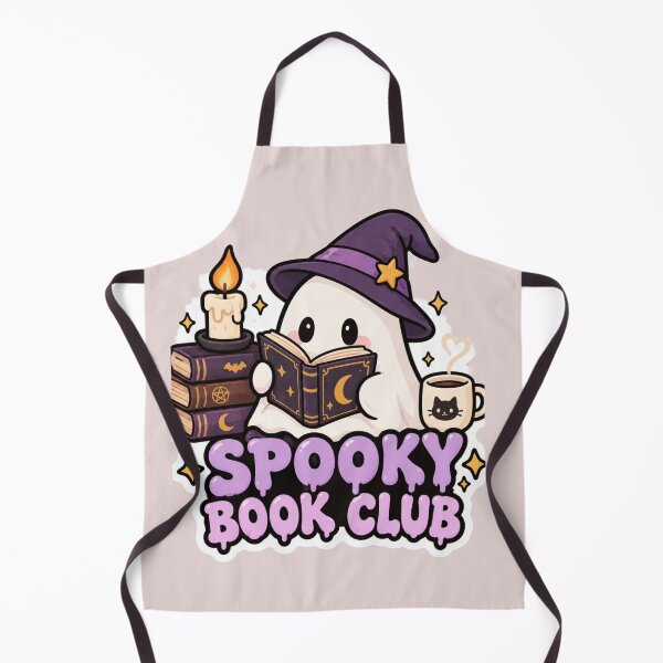Item preview, Spooky Book Club Cute Ghost Reading designed and sold by Artistprinter.
