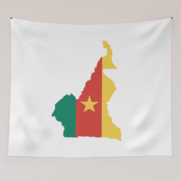 Item preview, Map of Cameroon and flag designed and sold by Wolagno.