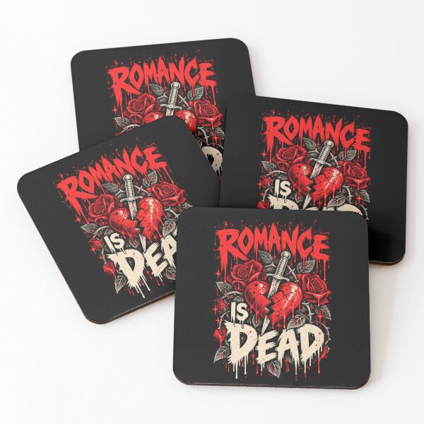 Item preview, Romance Is Dead – Gothic Broken Heart Grunge Design designed and sold by MetaModel Editions.