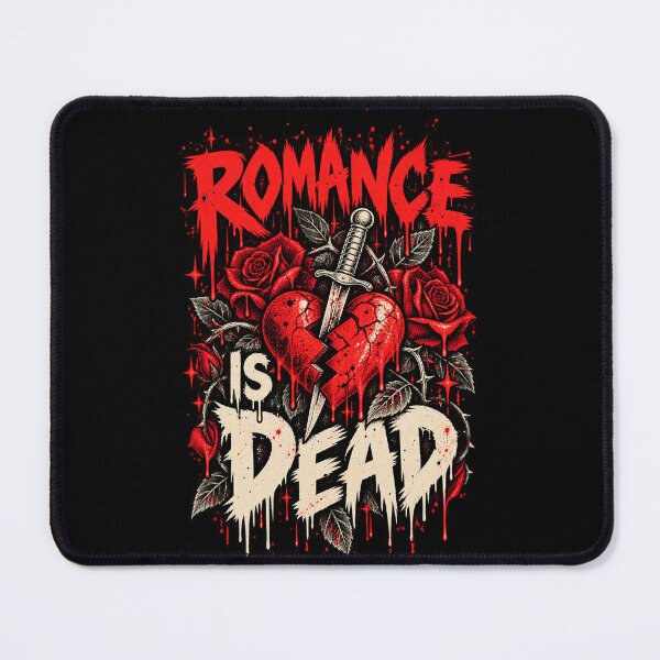 Item preview, Romance Is Dead – Gothic Broken Heart Grunge Design designed and sold by MetaModel Editions.