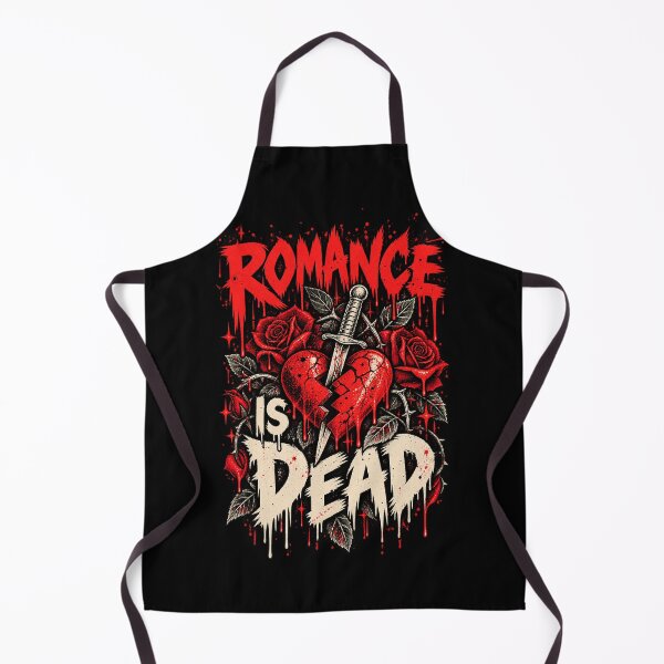 Item preview, Romance Is Dead – Gothic Broken Heart Grunge Design designed and sold by MetaModel Editions.
