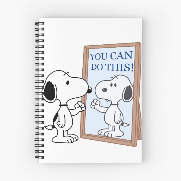 Item preview, “You Can Do This” with Snoopy  designed and sold by izziesdoodless.