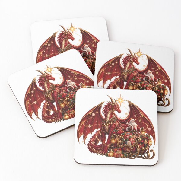 Item preview, Santa's Secret Dragon Christmas designed and sold by ESSClothing.