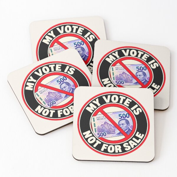 Item preview, ⭐ MY VOTE IS NOT FOR SALE ⭐ - MXN -  Mexican peso designed and sold by WheelieGdArt.