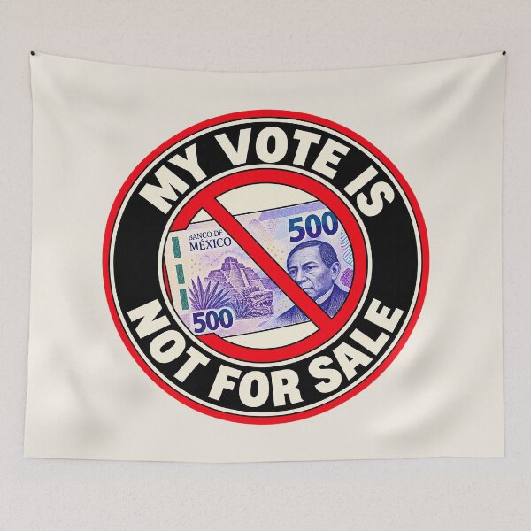 Item preview, ⭐ MY VOTE IS NOT FOR SALE ⭐ - MXN -  Mexican peso designed and sold by WheelieGdArt.