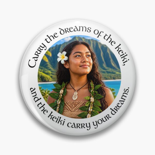 Item preview, Polynesian Community Proverb - Carry the dreams of the keiki | Pacific Art designed and sold by ShakaLife.org.