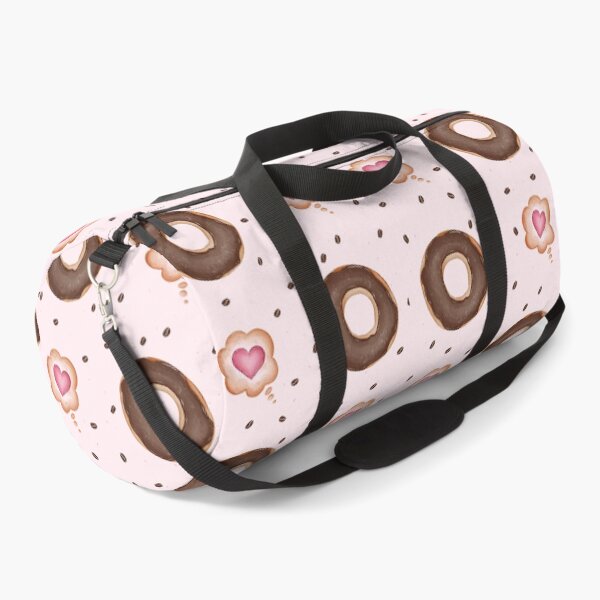 Item preview, Cozy Chocolate Donut and Coffee Bean Seamless Pattern designed and sold by DigiBlossom.