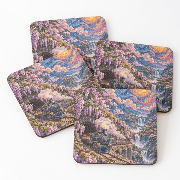Item preview, Wisteria Express Beneath the Sun designed and sold by marbelelunar.