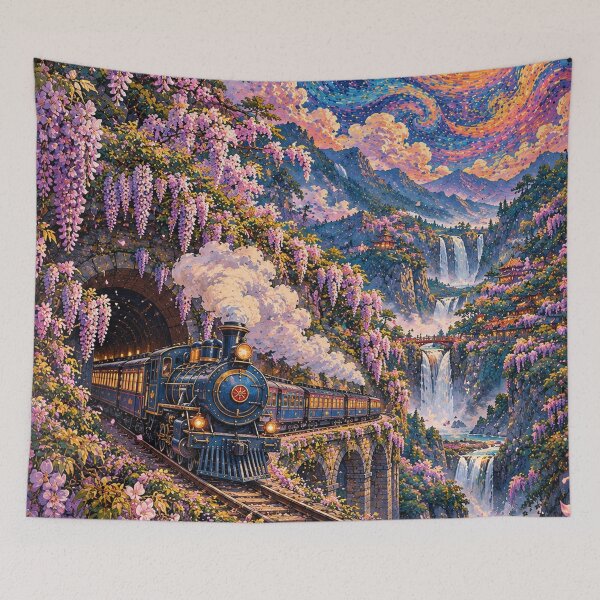 Item preview, Wisteria Express Beneath the Sun designed and sold by marbelelunar.
