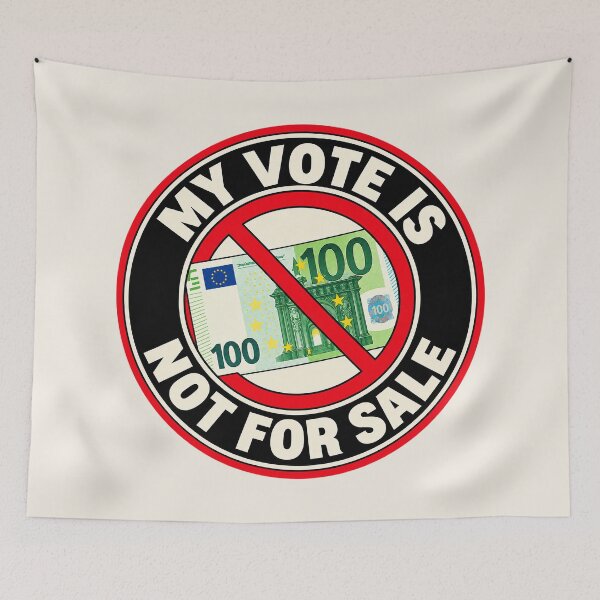 Item preview, ⭐ MY VOTE IS NOT FOR SALE ⭐ - EUR - EURO designed and sold by WheelieGdArt.