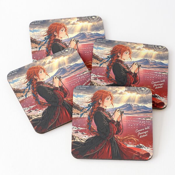 Item preview, Bolivia — Laguna Colorada — The Red Lake of the Andes designed and sold by DibujandoPorfa.