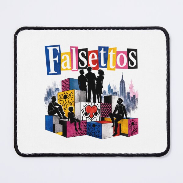 Item preview, Falsettos The Musical Colorful Broadway Design designed and sold by SleepyKitties90.