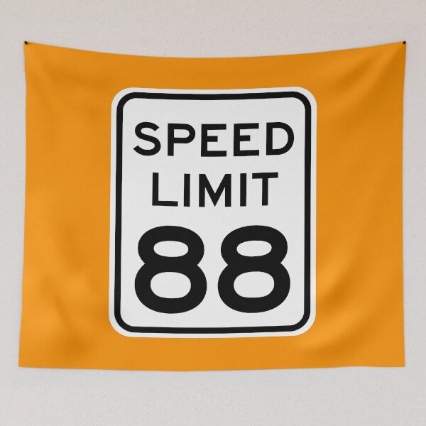 Item preview, Speed Limit 88 Sign designed and sold by Karate Octopus.