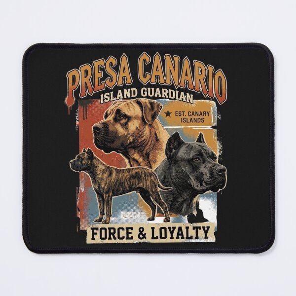 Item preview, Presa Canario Vintage 90s Bootleg | Force & Loyalty Dog Graphic designed and sold by EfectoCreativo.