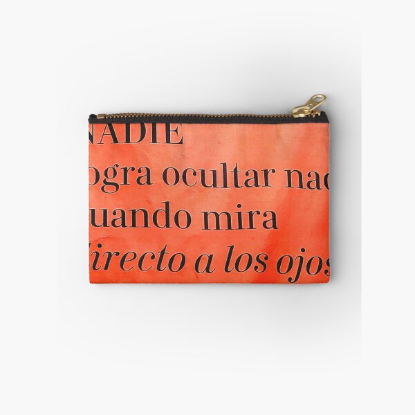 Item preview, Spanish quote about sincerity and truth on a textured orange background designed and sold by Nifashedji.