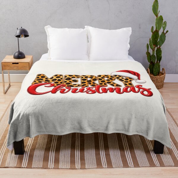 Item preview, Leopard Christmas partial Typography with Santa Hat PNG designed and sold by annenambiro.