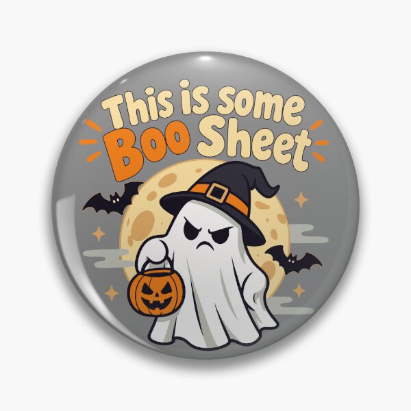 Item preview, Upset Ghost Boo Sheet Halloween Witch-Hat Jack-O-Lantern designed and sold by ALCOSHIRTS OFFICIAL.