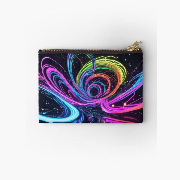 Item preview, Neon Rainbow Vortex – Vibrant Abstract Energy Wave Design. designed and sold by fbtrisha.