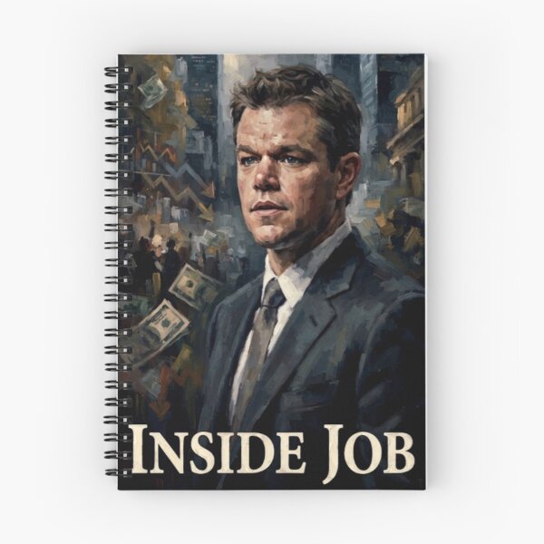 Item preview, Inside Job Financial Thriller Fine Art Tribute designed and sold by Art's Diner.