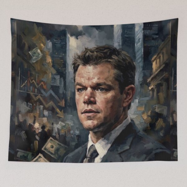 Item preview, Inside Job Financial Thriller Fine Art Tribute designed and sold by Art's Diner.