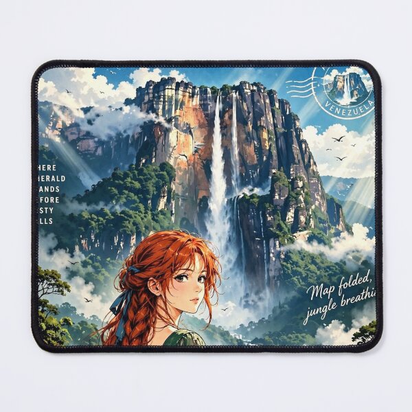 Item preview, Venezuela — Angel Falls — Lost Above the Jungle designed and sold by DibujandoPorfa.
