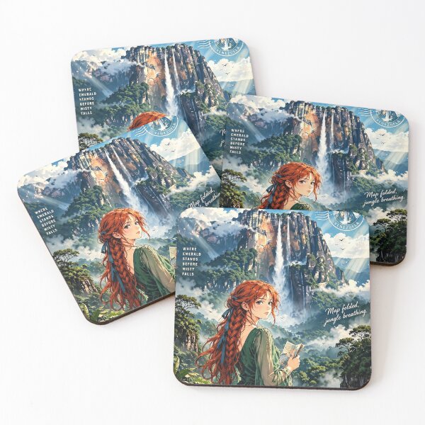 Item preview, Venezuela — Angel Falls — Lost Above the Jungle designed and sold by DibujandoPorfa.