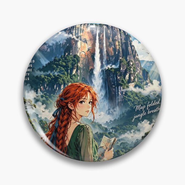 Item preview, Venezuela — Angel Falls — Lost Above the Jungle designed and sold by DibujandoPorfa.
