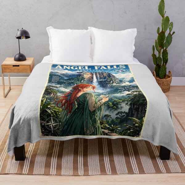 Item preview, Venezuela — Angel Falls — Lost Above the Jungle designed and sold by DibujandoPorfa.