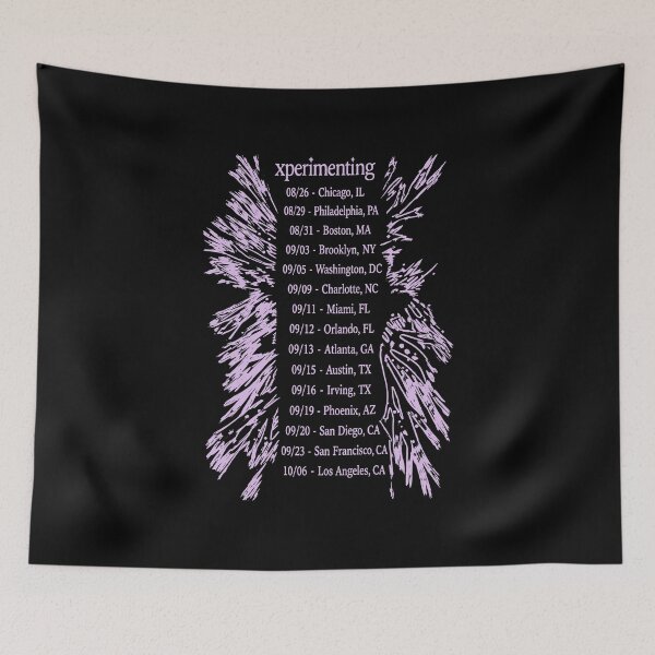 Item preview, Ken Carson Xperimenting Tour 2026 Floral Concert Graphic designed and sold by Doublettaedrawe.