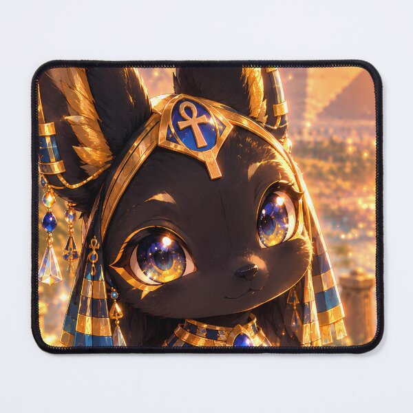 Item preview, Chibi Anubis at the Pyramids designed and sold by Helmy Dream.