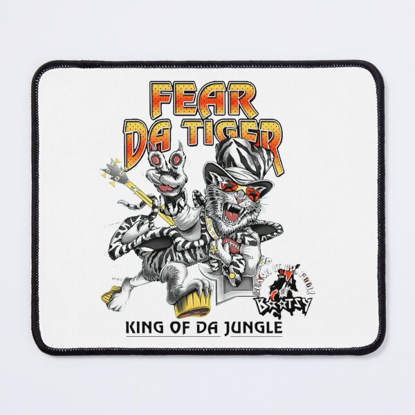 Item preview, Fear Da Tiger Cartoon Mascot Design designed and sold by SleepyKitties90.