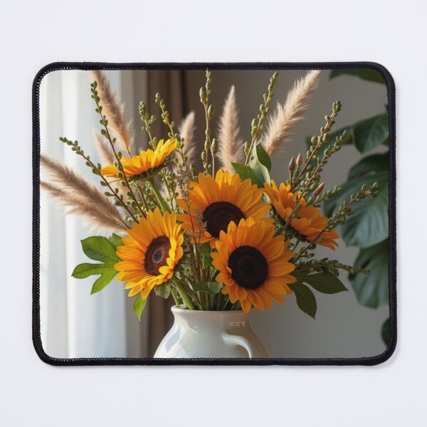 Item preview, Sunflower Bouquet - Rustic Farmhouse Botanical Art designed and sold by nhk999.