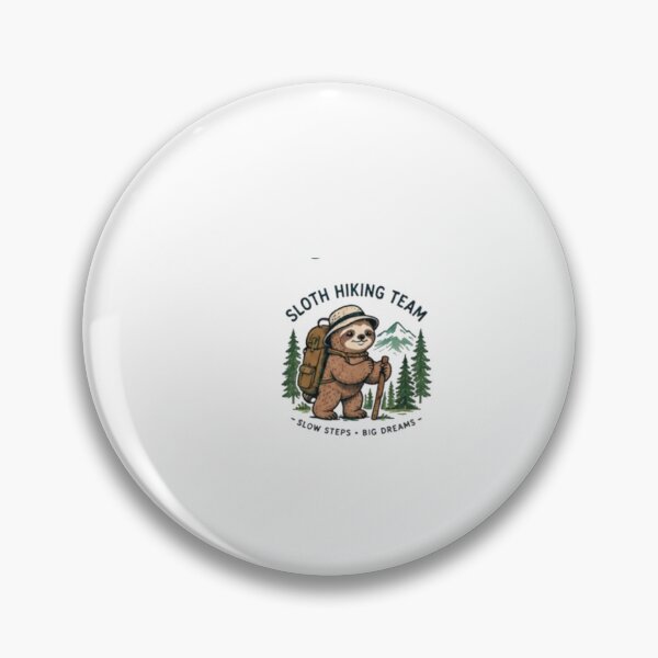Item preview, Sloth Hiking Team Funny Sarcastic Quote designed and sold by Stefan Manuel.