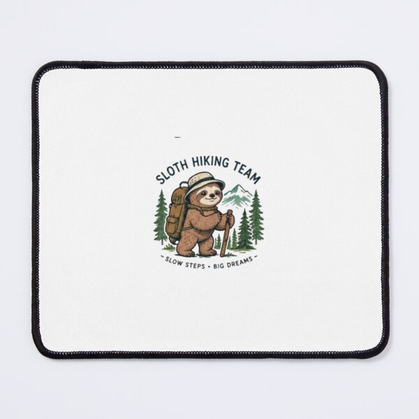 Item preview, Sloth Hiking Team Funny Sarcastic Quote designed and sold by Stefan Manuel.