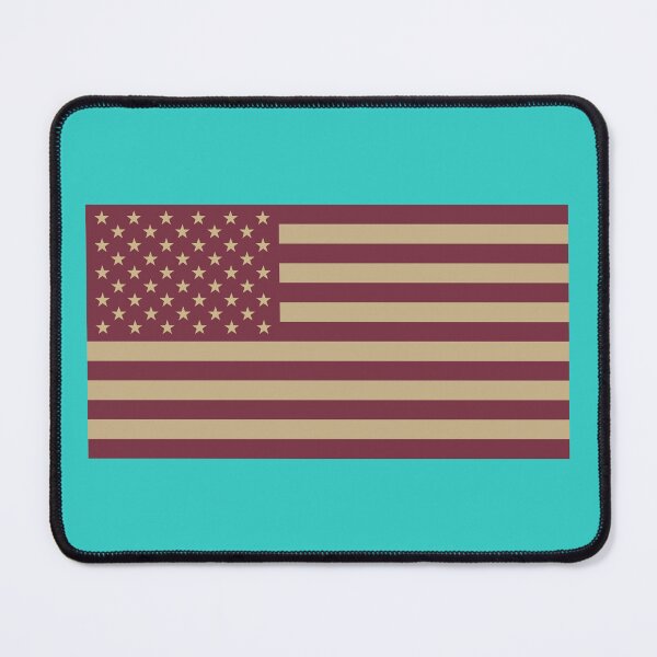 Item preview, Garnet and Gold American Flag designed and sold by Karate Octopus.